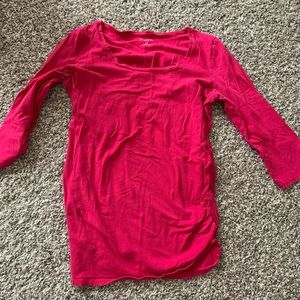 Motherhood maternity long sleeve shirt